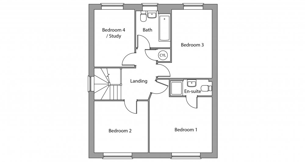 Southwold 4 Bed Home in Poynton Hazelfields